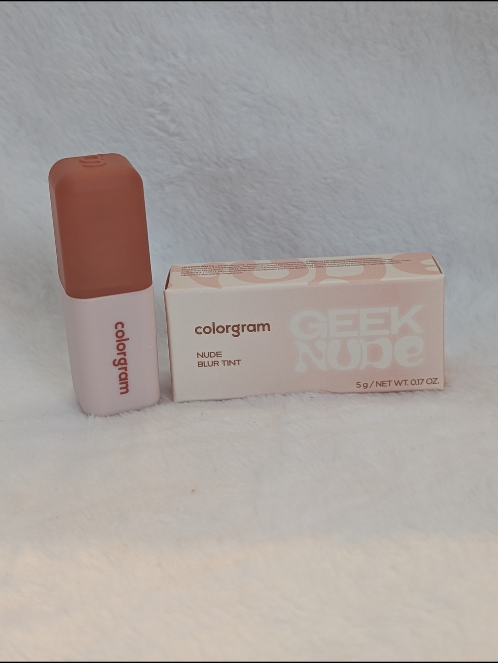 Colorgram 08 Nude Blur Tint Geek Nude x3 NIB